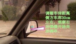 科目二侧方停车技巧视频讲解